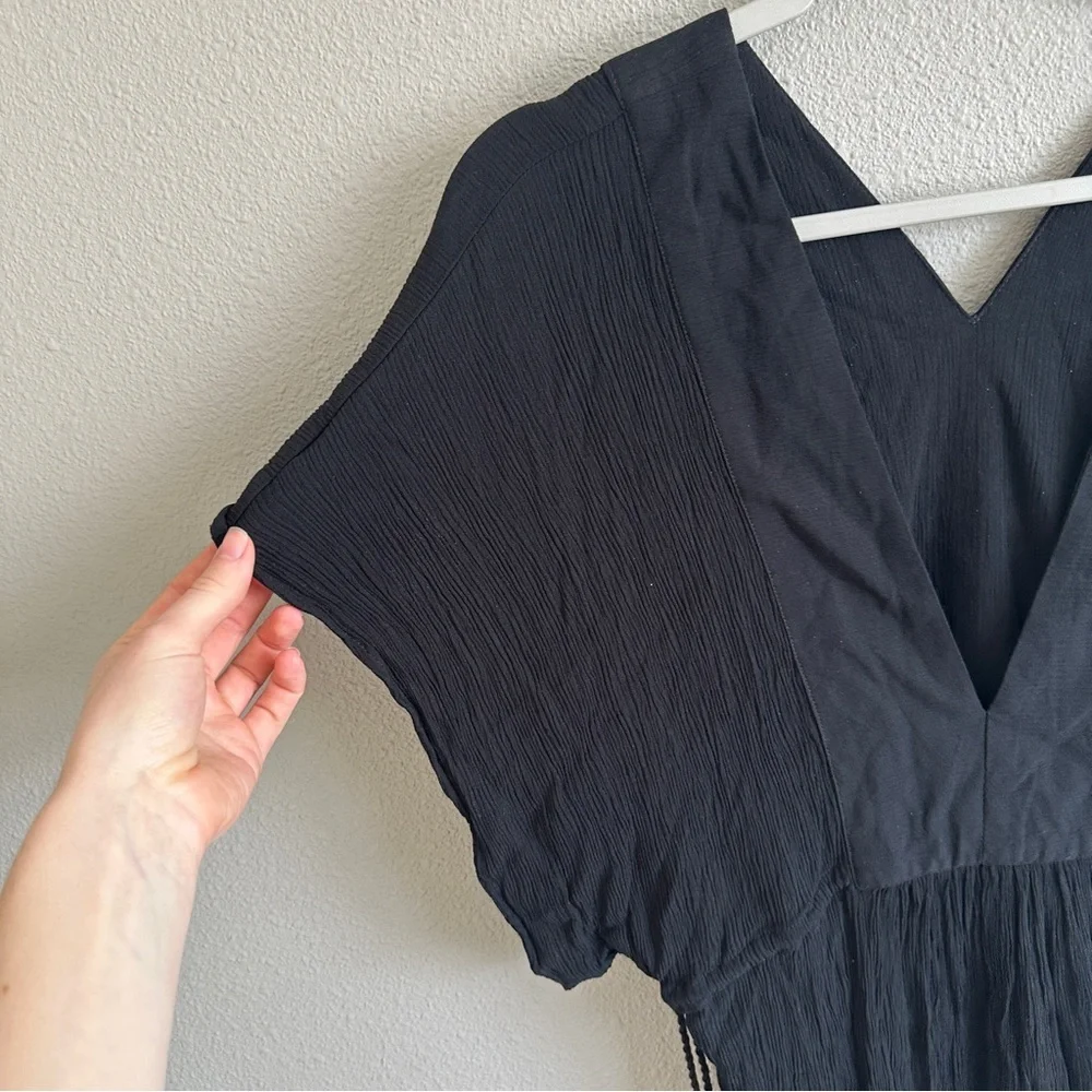 Lauren Ralph Lauren Black Swim Coverup Dress Small